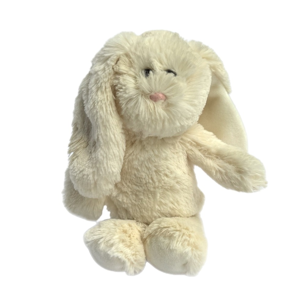 Ty attic treasures Pearl Cream Bunny Rabbit Soft Plush Stuffed Animal 9" 2005